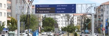 Trafik Bilgi Led Ekranı