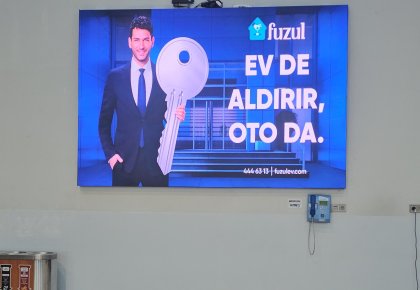 Gaziantep Havalimanı P2.5 LED Ekran