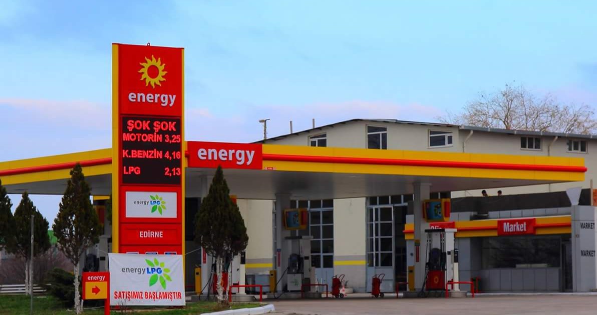 Benzin İstasyonu Led Ekran